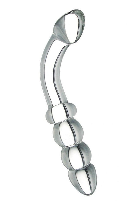 Hamsa Glass Dildo - Clear - Free Shipping