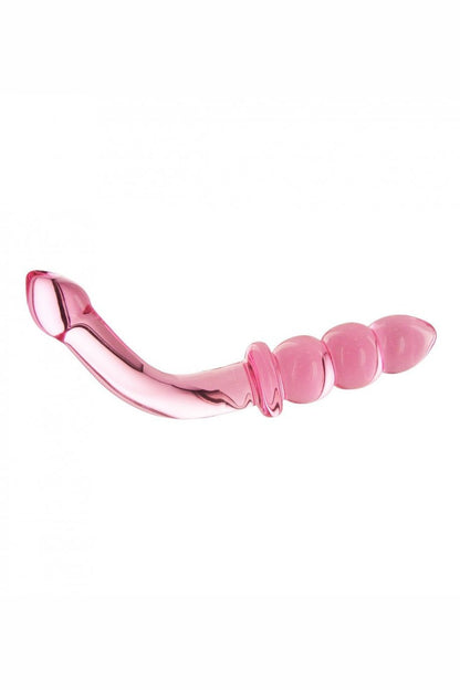 Hamsa Glass Dildo - Pink Free Shipping